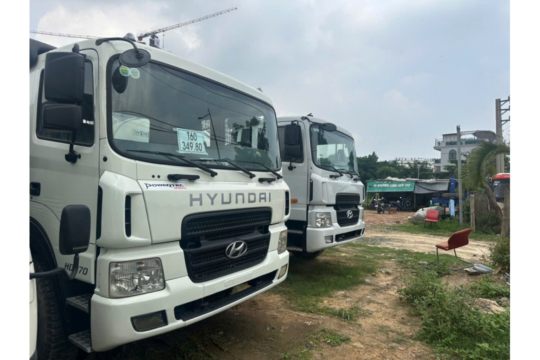 Xe trộn bê tông Hyundai HD270 đời 2015