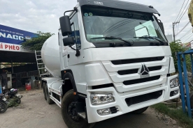 Xe trộn bê tông howo 2010  cũ