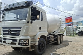 Xe trộn bê tông shacman cũ 2016 bồ 10 khối